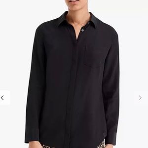 J. Crew Silk Button down shirt, size 6
